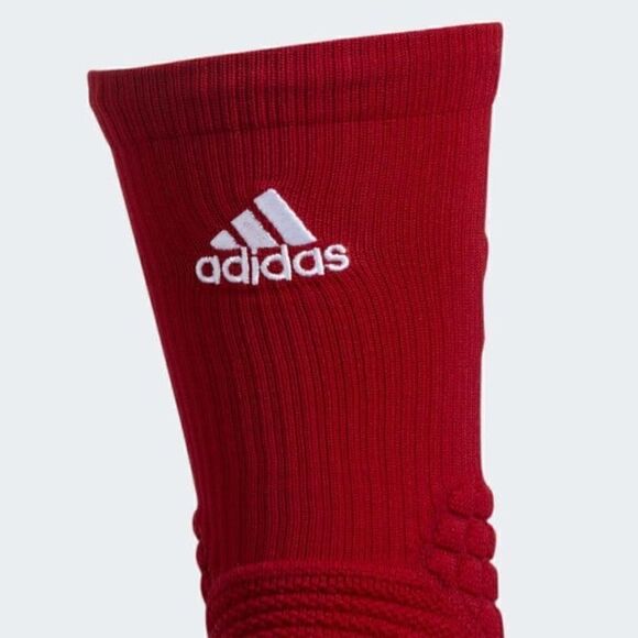 Adidas Alphaskin Full Cushioning Athletic Socks Crew Length Size M 6.5 - 9 Red - Picture 8 of 8